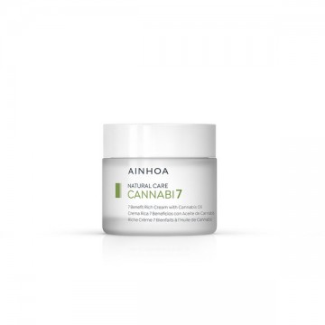 Ainhoa Cannabi7 7 Benefit Rich Cream with Cannabis Oil 50ml